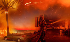 ABDde 32 saatlik alarm: Yangın büyüyebilir, tahliye emirlerine hazır olun