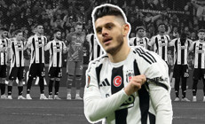 Beşiktaş - Athletic Bilbao maçının ilk dakikasında büyük sessizlik Gol sonrası anlamlı sevinç, Rashica hemen kolunu gösterdi