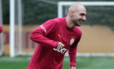 Ahmed Kutucu, Galatasarayda ilk idmanına çıktı Sara müjdesi...