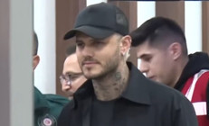 Galatasarayın golcüsü Mauro Icardi, İstanbula geldi