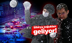 Sibirya soğukları geliyor İstanbulda kar alarmı
