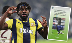 Napoliye transferi iptal olmuştu... Allan-Saint Maximinden paylaşım geldi