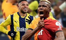 Galatasaray Fenerbahçe derbisi öncesi golcü detayı Nesyri Osimheni geçti
