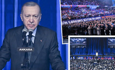 Büyük Kongrede TÜSİADa tepki Cumhurbaşkanı Erdoğan: Kayıt dışı siyaset dönemi kapandı
