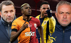 Galatasaray - Fenerbahçe maçı öncesi derbi analizi Mourinhonun tecrübesi ve Okan Burukun karnesi...