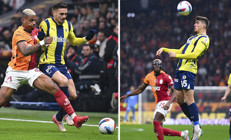 Galatasaray-Fenerbahçe derbisine damga vurdular Lemina ve Yusuf Akçiçekin performansları...