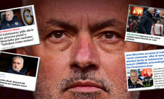 Galatasaray - Fenerbahçe derbisi sonrası dünya basınında ırkçılık şaşkınlığı: Türkiyede büyük yangın Mourinhoya şok suçlama