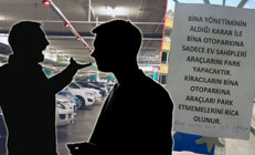 Bina girişine yazılanlar pes dedirtti: Ev sahibi ile kiracı arasında ‘otopark’ krizi ‘Kira ücretinde indirim talep edilebilir ama...’