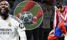 Şampiyonlar Liginde geceye damga vuran an Real Madrid - Atletico maçında penaltı VARdan döndü