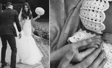 Kızdıran sorudan kurtuldu: Niye çocuğunuz yok... Ünlü çifte 10uncu yıl hediyesi... İşte kızımız geldi