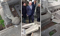 İstanbul Valisi Davut Gül izinsiz gösterilerde zarar gören Şehzadebaşı Camiinde inceleme yaptı