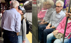 Metroda veda busesi… Özel uçağı bile var ama toplu taşımaya bindi