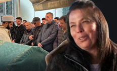 Uludağdaki yangın faciasında Fikriye Ustaya acı veda... Eşi ve oğlunun yanına defnedildi