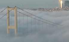 İstanbulda sis etkili oluyor