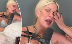 Bir sürü çocukla bekar kaldı... Mikrofon başında hıçkırarak ağladı... Yalnız ölmek istemiyorum