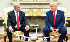 Trump, Netanyahu’nun yanında Erdoğan’ı övdü Türkiye ile sorun varsa çözebilirim