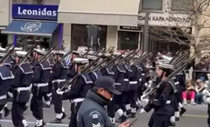 Yunanistandaki törende atılan küstah slogana ceza