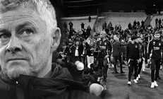 Beşiktaş taraftarından futbolculara ve Solskjaere sert tepki