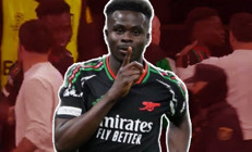 Real Madrid - Arsenal maçının devre arasında ortalık karıştı Yıldız futbolcu Sakanın üzerine yürüdü