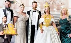 Aleyna Dalveren evlendi... Geline 5 kilo altın