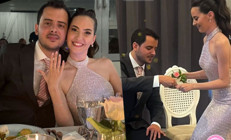 Yüzükler takıldı...