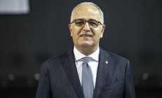 TVF Başkanı Mehmet Akif Üstündağ: İstanbulda ipi göğüsleyen takım Vakıfbank olsun Destekleri için Ali Koça teşekkür ederim