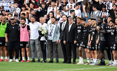 Beşiktaştan taraftara açık idman