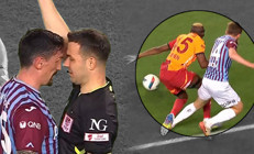 Trabzonspor - Galatasaray finalinde tartışmalı hakem kararları Penaltı beklentisi, kırmızı kart isteği...