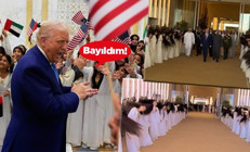 Trump için düzenlenen karşılama töreni dünya gündemine oturdu: BAEli kadınlardan Al Ayyala performansı