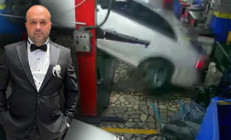 Beykozda tamirhanede feci ölüm 2,5 tonluk araç üzerine düştü