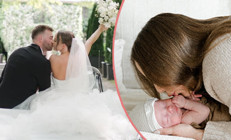 Ünlü şarkıcının büyük sevinci... Böyle başlamıştı, böyle gidiyor... İlk evlilik yıl dönümünü kutladılar