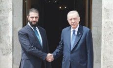 Erdoğan Şara’yı kabul etti... Dolmabahçe’de sürpriz zirve