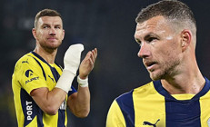 Edin Dzeko, Fenerbahçeye veda etti