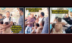 Marmaray’da insanlık utandı
