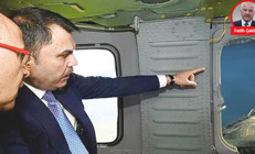 Helikopterden son uyarı
