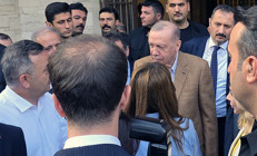 Cumhurbaşkanı Erdoğan, Kurban Bayramı namazını Marmaris Okluk Millet Camii’nde kıldı