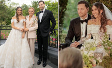 Taçsız prenses böyle evlendi