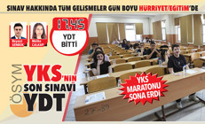 YKS’DE AYT VE YDT GÜNÜ