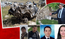 Bilirkişi heyetinin bulunduğu araç şarampole yuvarlandı: 5 ölü