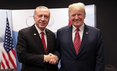 Son dakika... Cumhurbaşkanı Erdoğan, Laheyde ABD Başkanı Trump ile görüştü