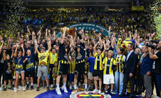 Basketbol Süper Liginde şampiyon Fenerbahçe Beko Fenerbahçe Beko - Beşiktaş Fibabanka maç sonucu