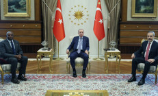 Cumhurbaşkanı Erdoğan, İngiltere Dışişleri Bakanı Lammyyi kabul etti