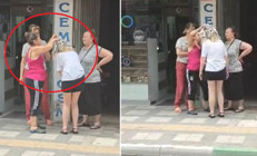 Deprem onları durduramadı İşine sokakta devam etti... İşte o anlar