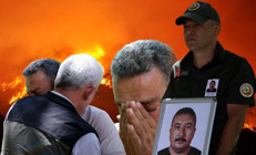 Şehit dozer operatörü İbrahim Demire gözyaşlarıyla veda