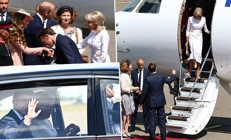 Macron çifti yine gündemde: Brigitte bu kez de eşinin elini tutmadı Aralarındaki soğukluk dikkat çekti