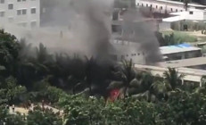 Bangladeşte savaş uçağı üniversite kampüsüne düştü: En az 18 kişi öldü