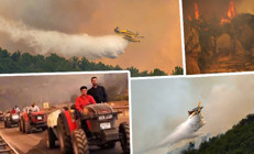 Son dakika... Orman yangınlarında son durum | Afyonkarahisarda yangın rüzgarın etkisiyle ilerlemeye devam ediyor