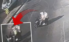 İstanbuldaki feci ölüm kamerada Motosikletler kafa kafaya çarpıştı