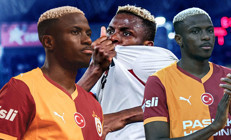 Galatasarayda Osimhen bereketi Nijeryalı golcü parasını çıkarıyor