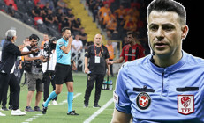 Gaziantep FK - Galatasaray maçında tartışmalı hakem kararları Penaltı sonrası yoğun tepki